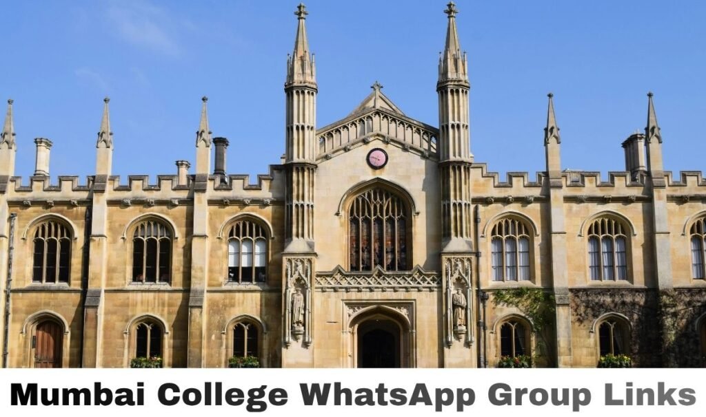 Mumbai College WhatsApp Group Link