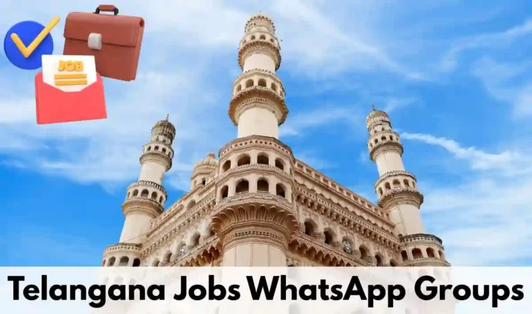 Telangana Jobs WhatsApp Group Links
