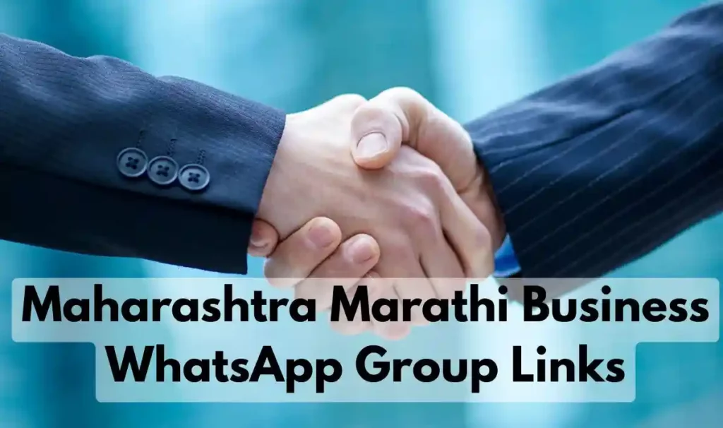 Maharashtra Marathi Business WhatsApp Group Links 2025
