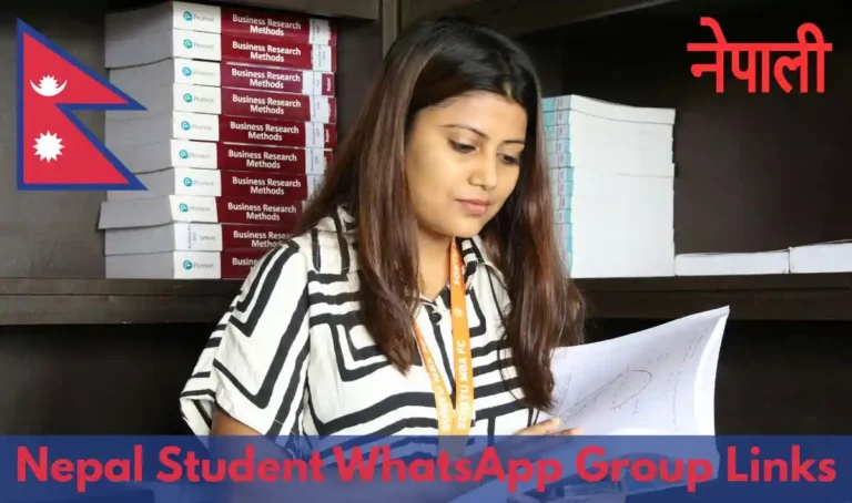 Nepal Student WhatsApp Group Links