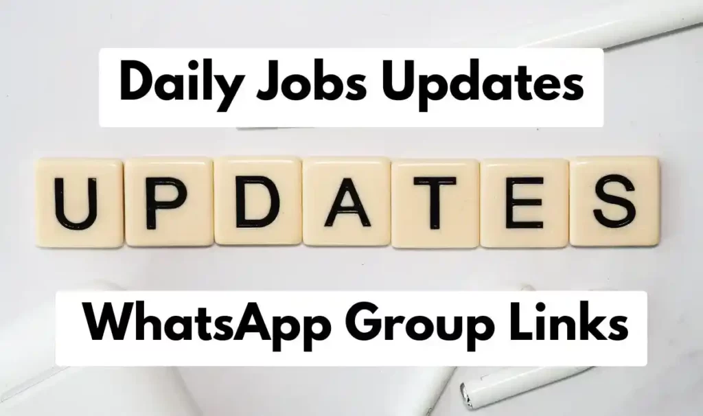 Daily Job Updates WhatsApp Group Link