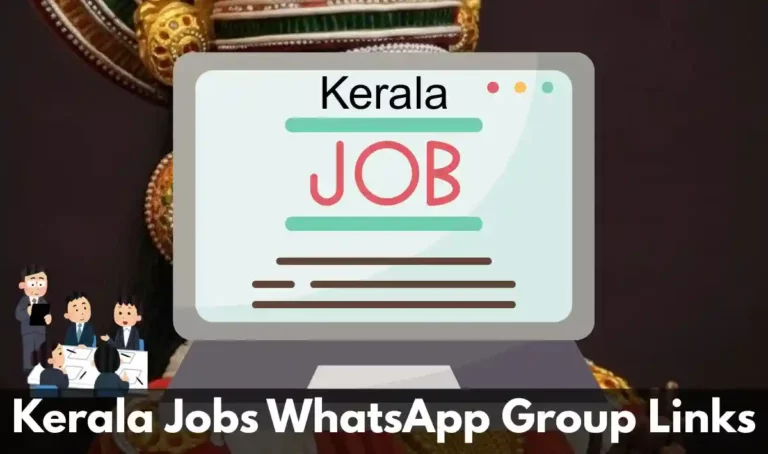 Kerala Jobs WhatsApp Group Links