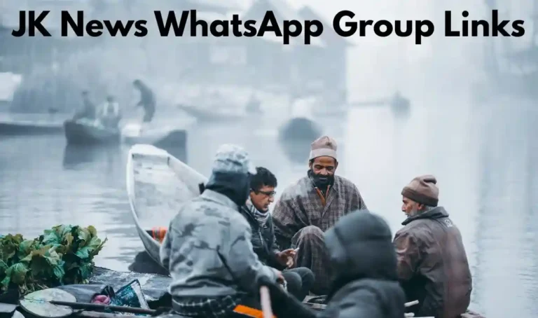 JK News WhatsApp Group Links