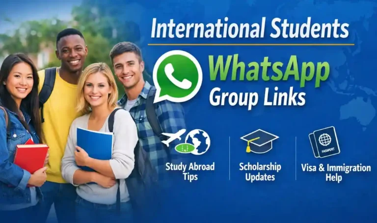 International Students WhatsApp Group Links