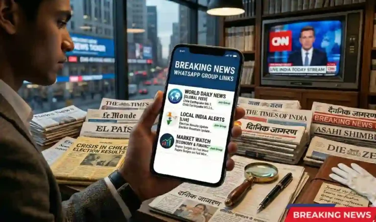 Breaking News WhatsApp Group Links