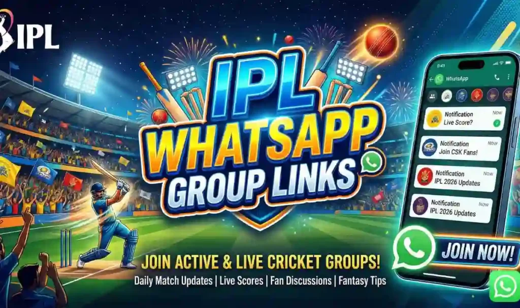 IPL WhatsApp Group Link 2026