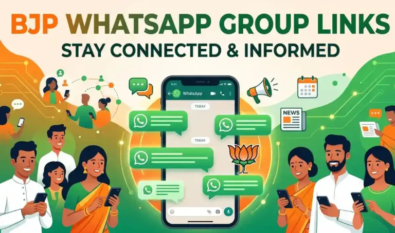 BJP WhatsApp Group Links