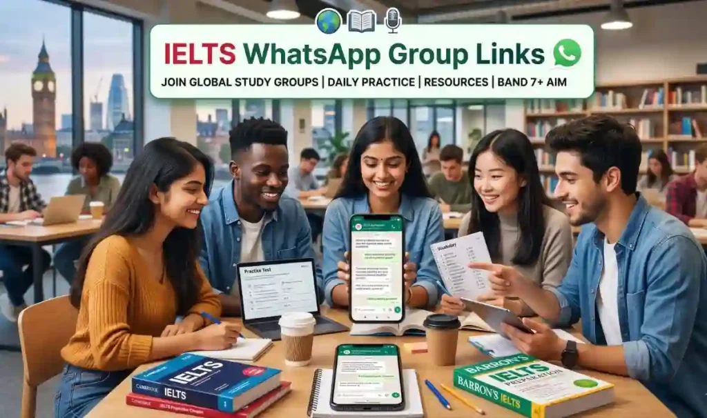 IELTS WhatsApp Group Links | 250+ Active International English Language Testing Groups