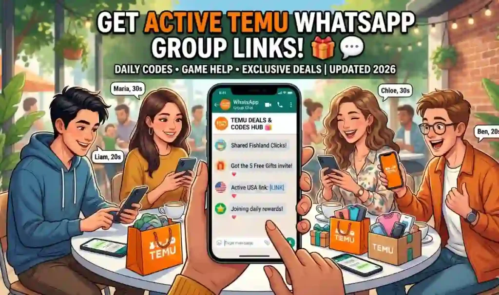 Whatsapp group links temu
